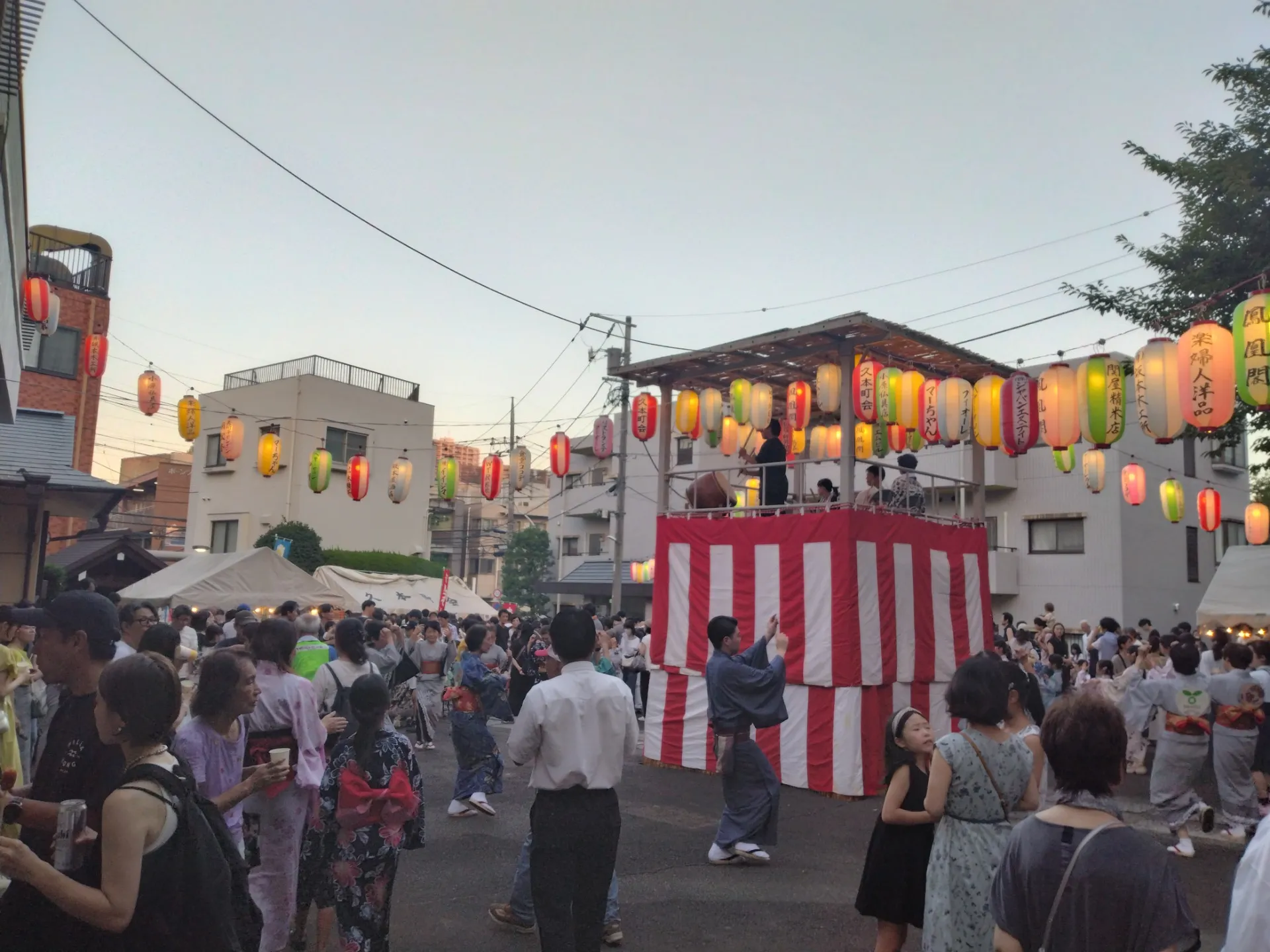 盆踊り大会、納涼祭へ行ってきました２