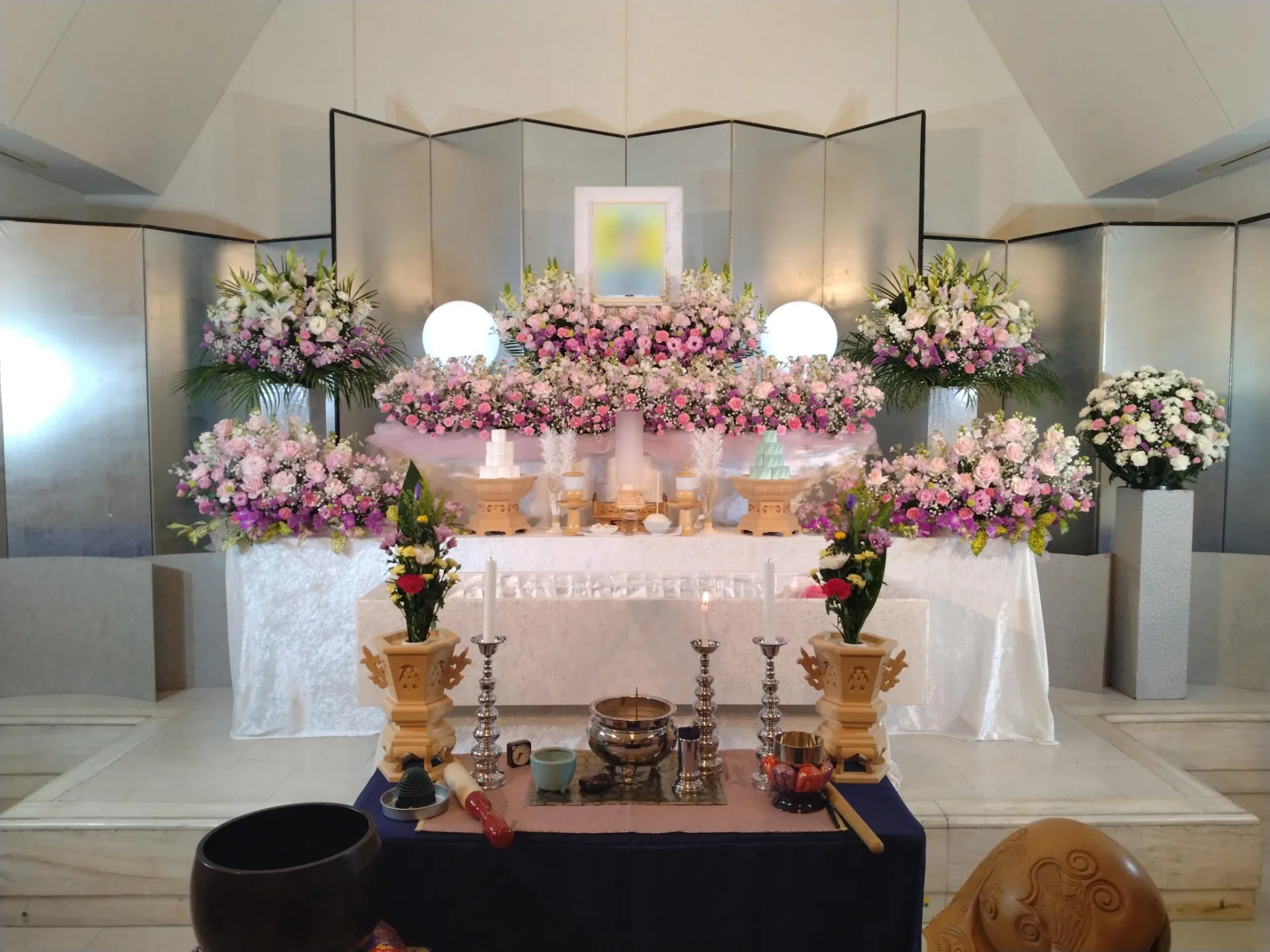 川崎市多摩区、かわさき北部斎苑にて家族親族25名での家族葬