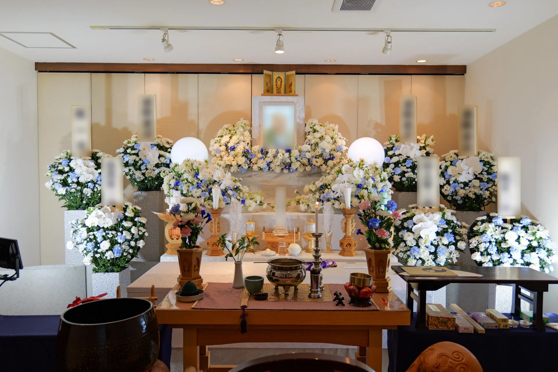 多摩市U様、メモリアルハウス多摩にて家族10名での家族葬