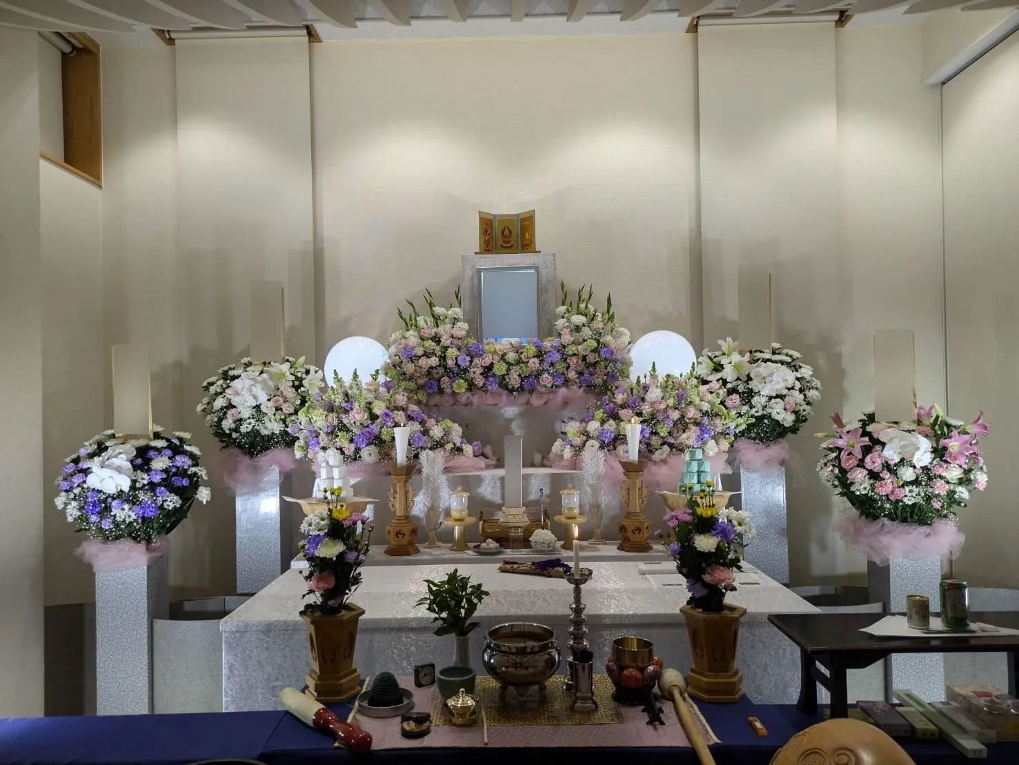 川崎市多摩区M様、かわさき北部斎苑第三式場にて家族6名での家族葬