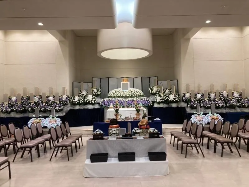 川崎市多摩区S様、かわさき北部斎苑第一式場にて総勢200名での一般葬