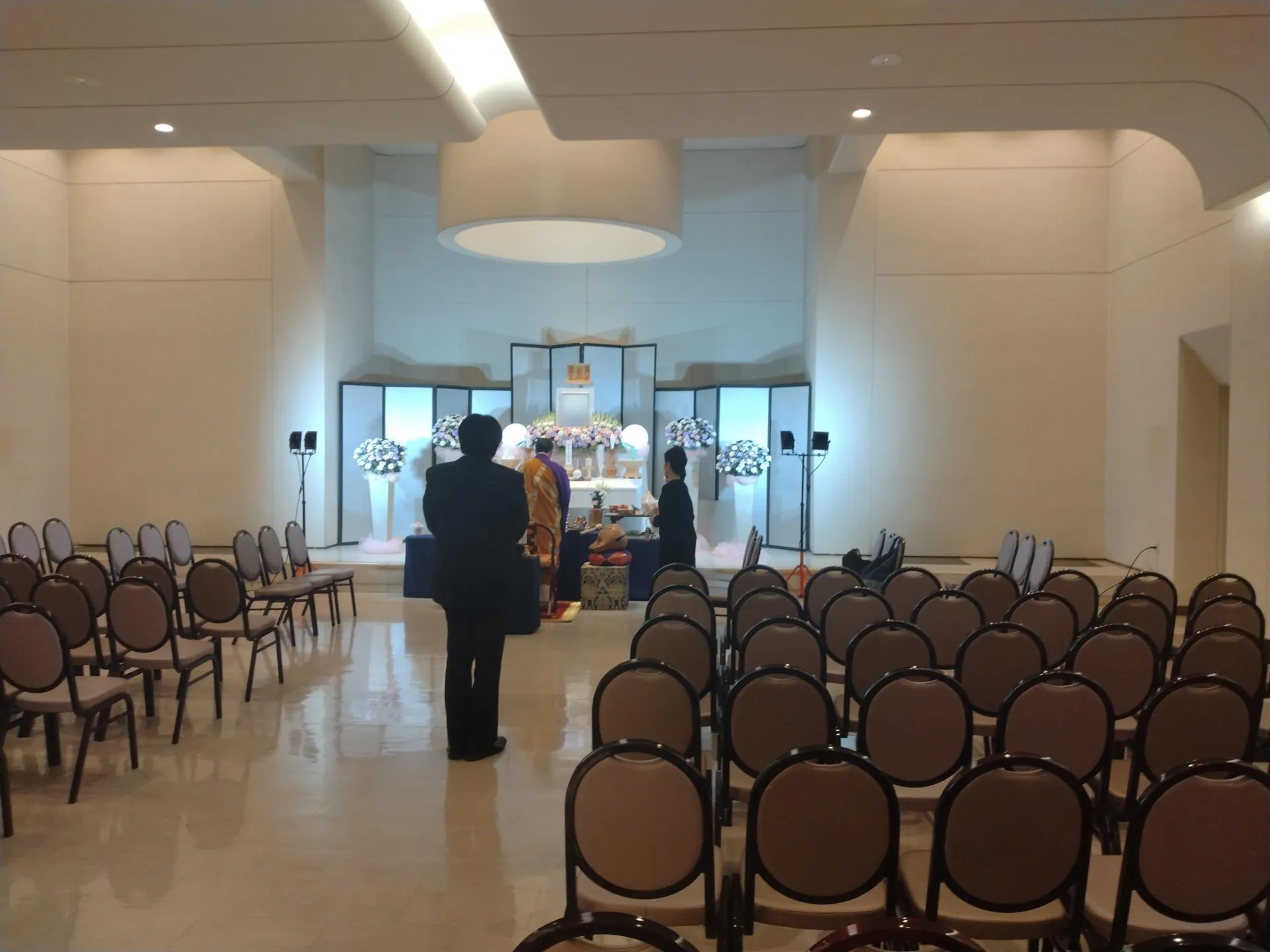 川崎市多摩区I様、かわさき北部斎苑にて家族2名での家族葬