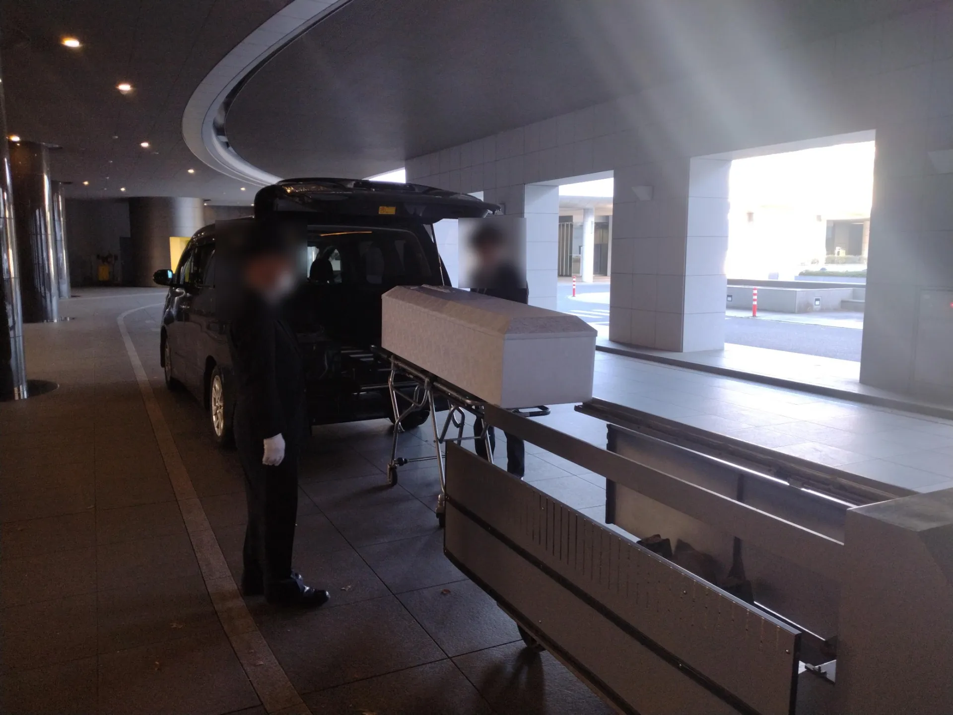 横浜市青葉区N様、横浜市北部斎場にて家族3名での火葬式