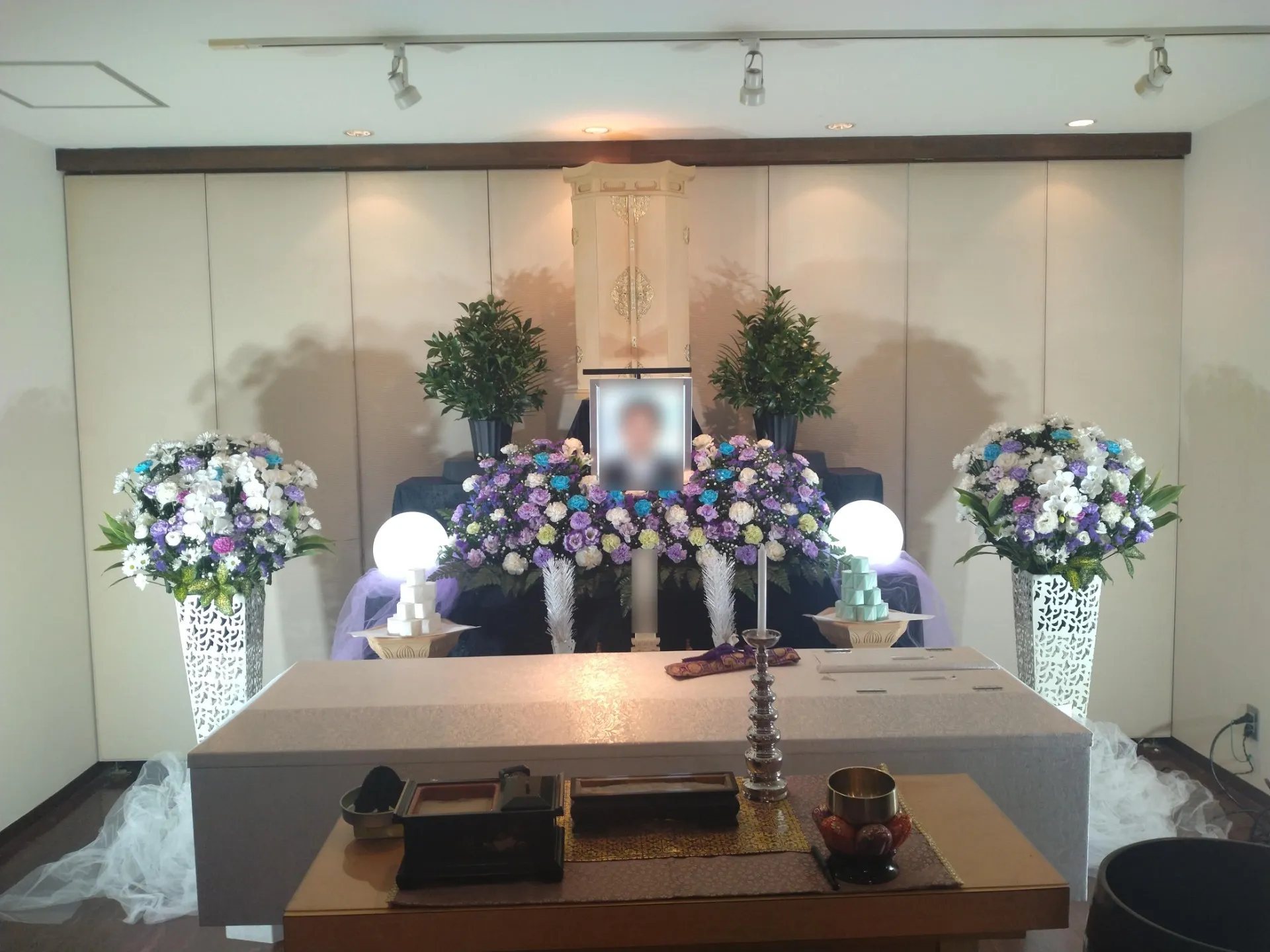 町田市M様、メモリアルハウス多摩にて家族友人15名での一日葬