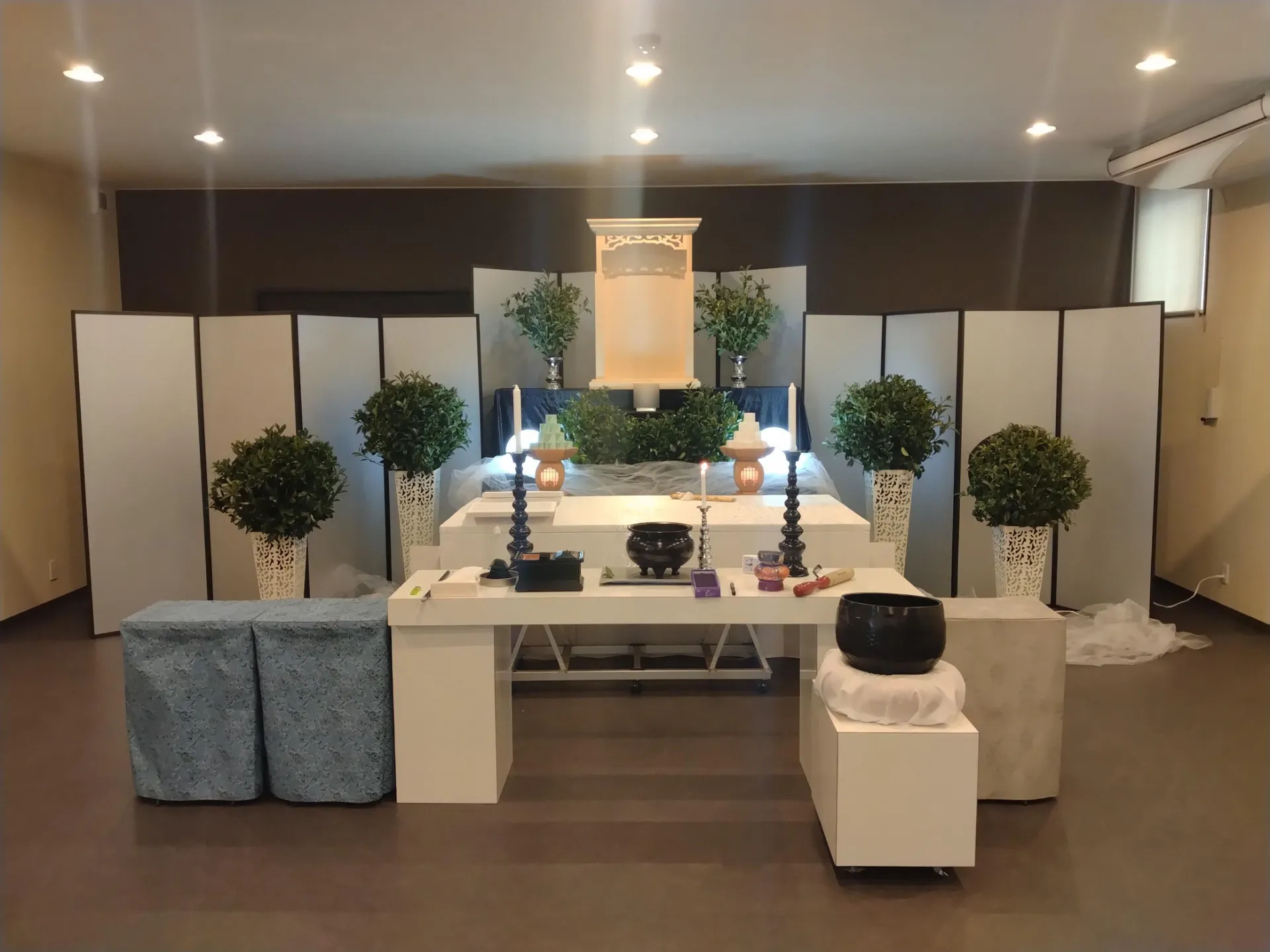 相模原市中央区A様、家族葬ホール縁にて家族親族15名での家族葬（一日葬）