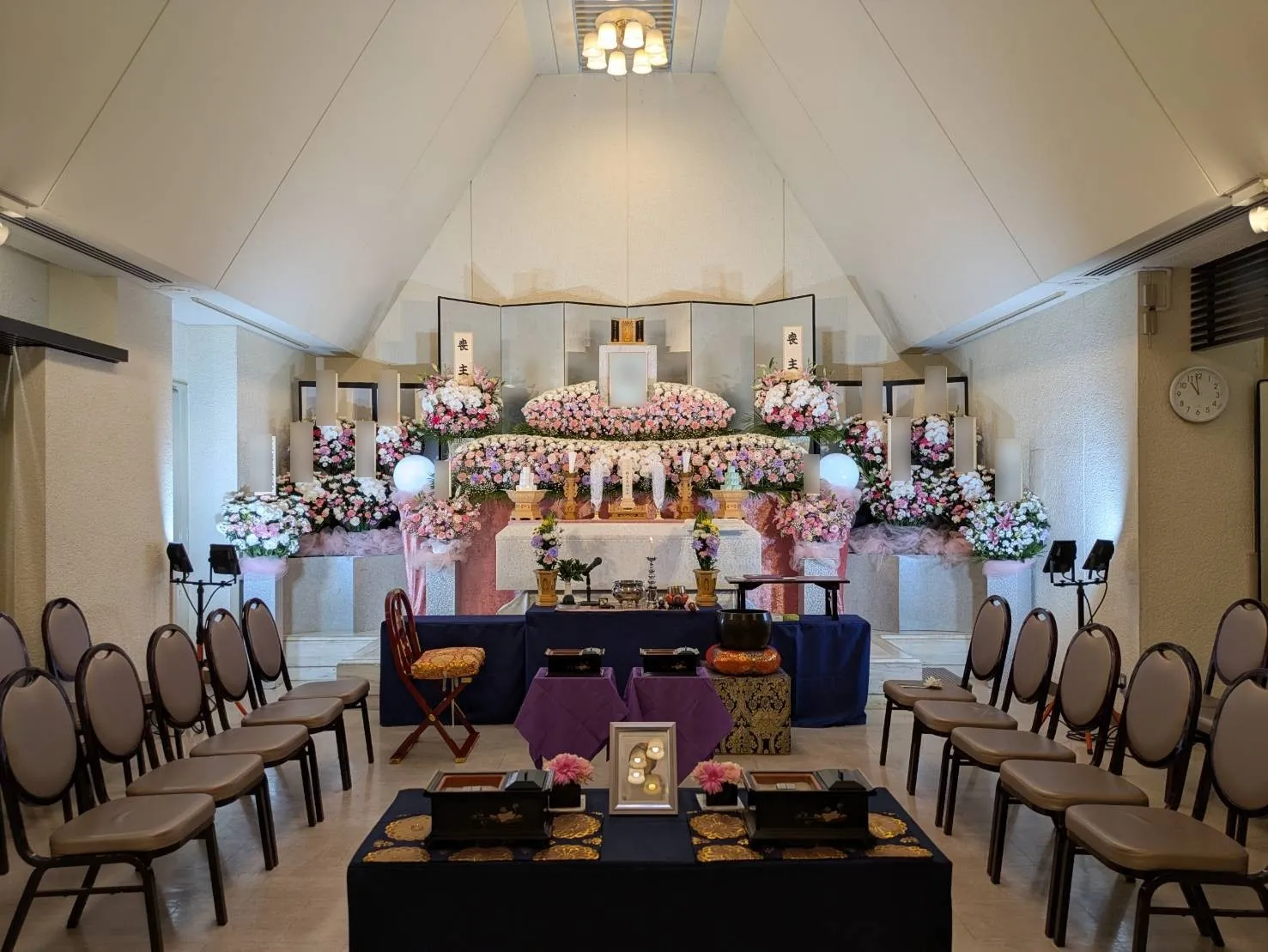 川崎市宮前区W様、かわさき北部斎苑にて家族、親族25名での家族葬