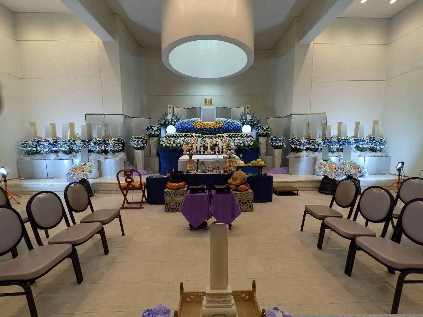 川崎市多摩区S様、かわさき北部斎苑にて総勢100名での一般葬