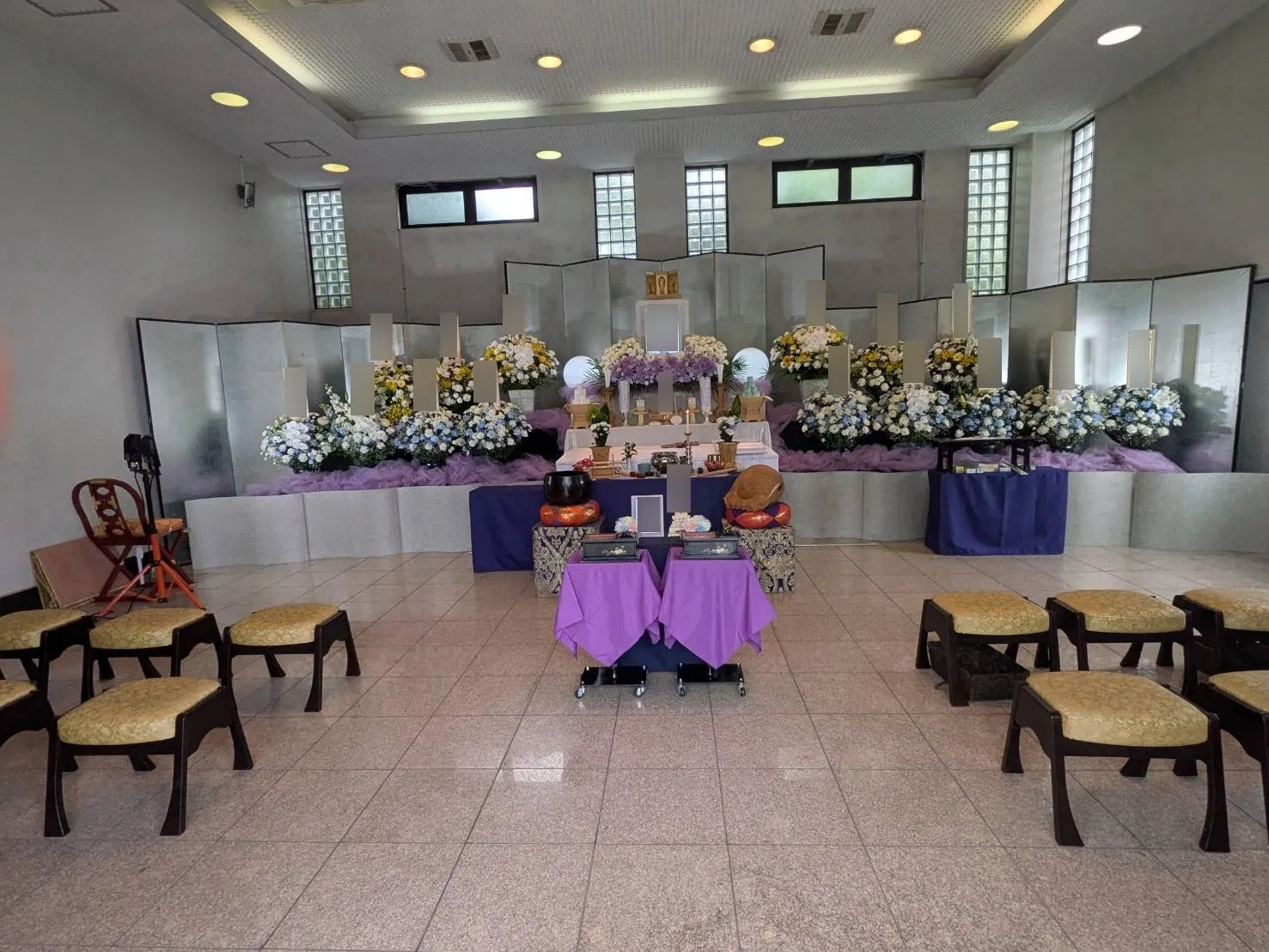 川崎市高津区Y様、大蓮寺照曜会館にて総勢30名での家族葬