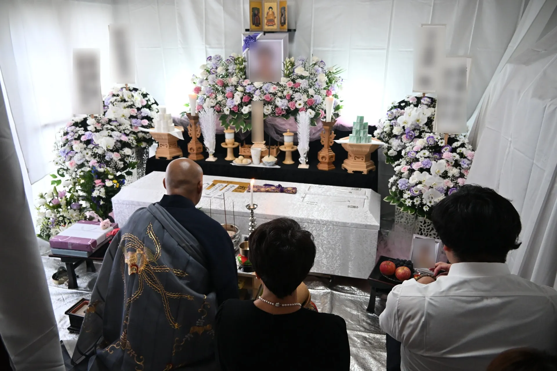 相模原市中央区W様、ご自宅にて10名の家族葬