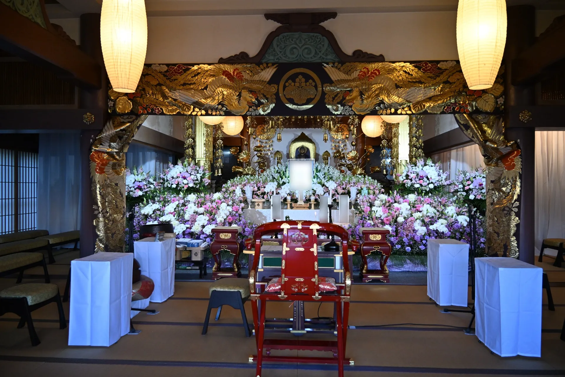 川崎市高津区O様、大蓮寺様 本堂にて総勢350名での一般葬