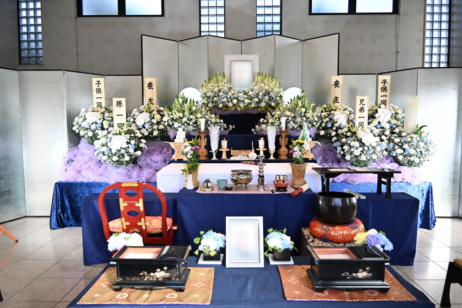 川崎市高津区A様、大蓮寺様 照曜会館にて家族15名での家族葬(一日葬)