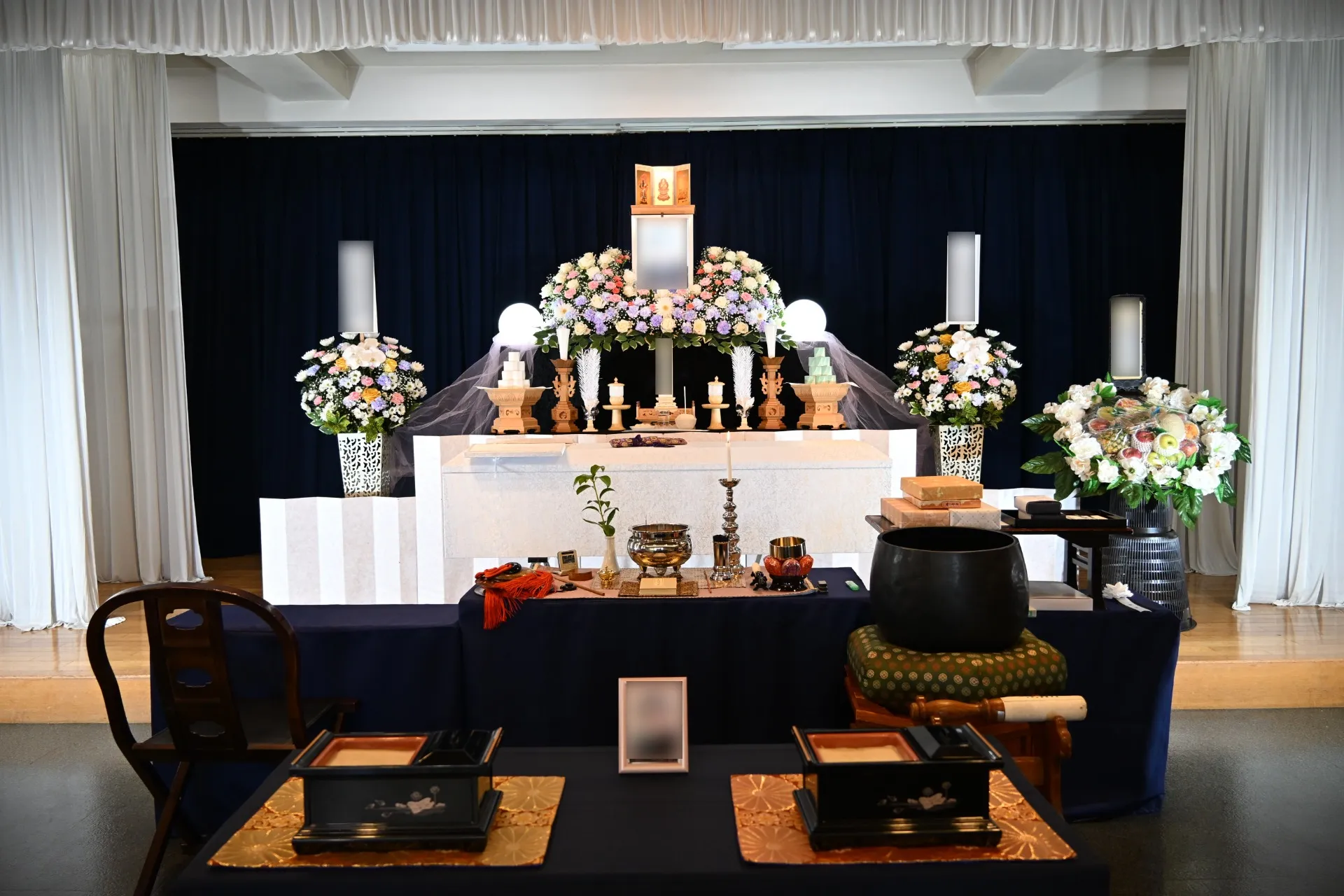 町田市T様、寿量寺様安心殿にて家族12名での一日葬